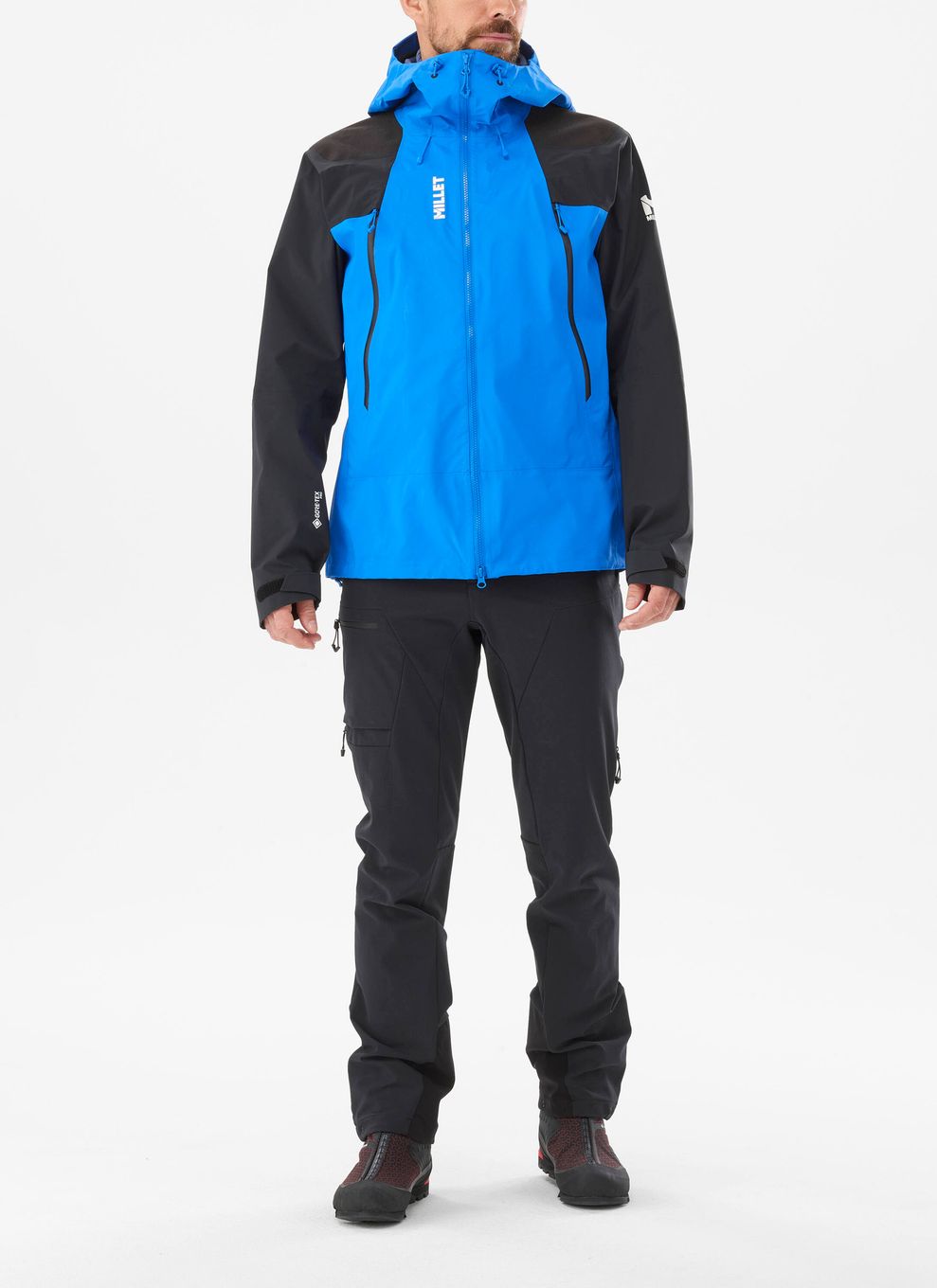 Millet K Absolute Gore-Tex Pro Waterproof Jacket Blue/Black