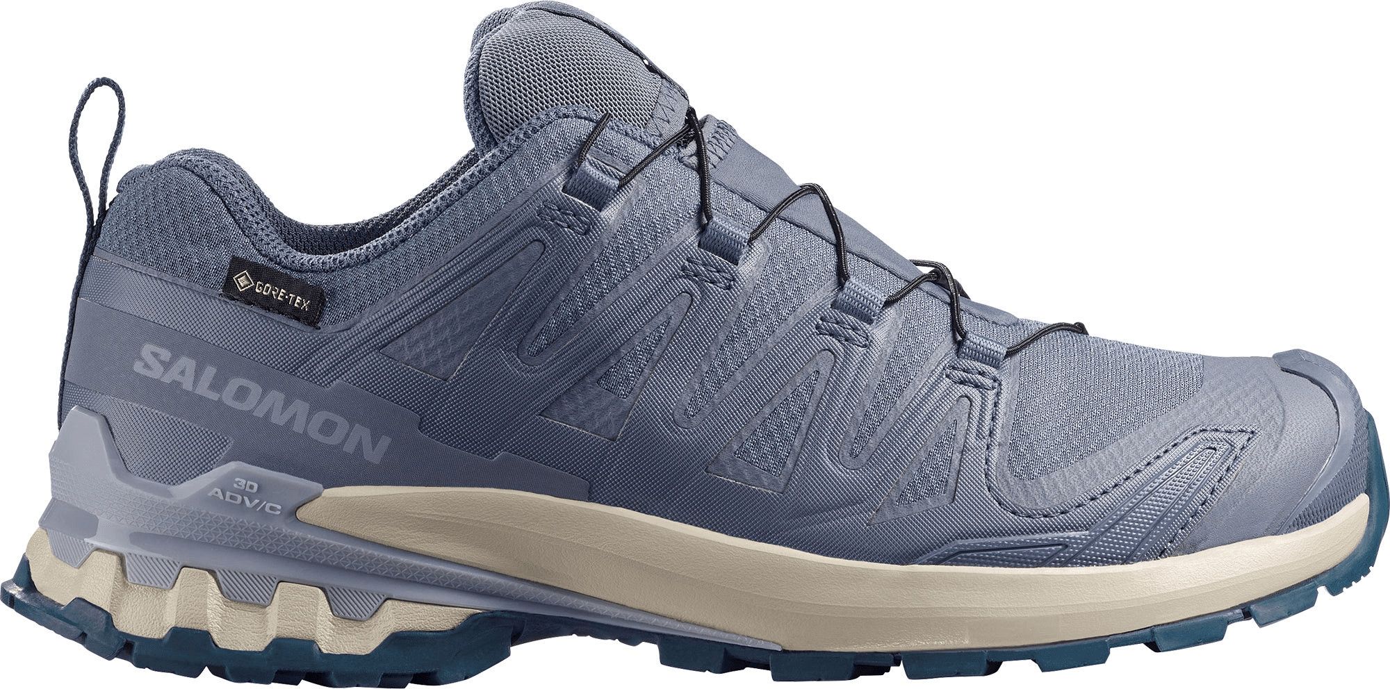 Salomon XA Pro 3D v9 GTX Trail Running Shoes, Blue, Women's