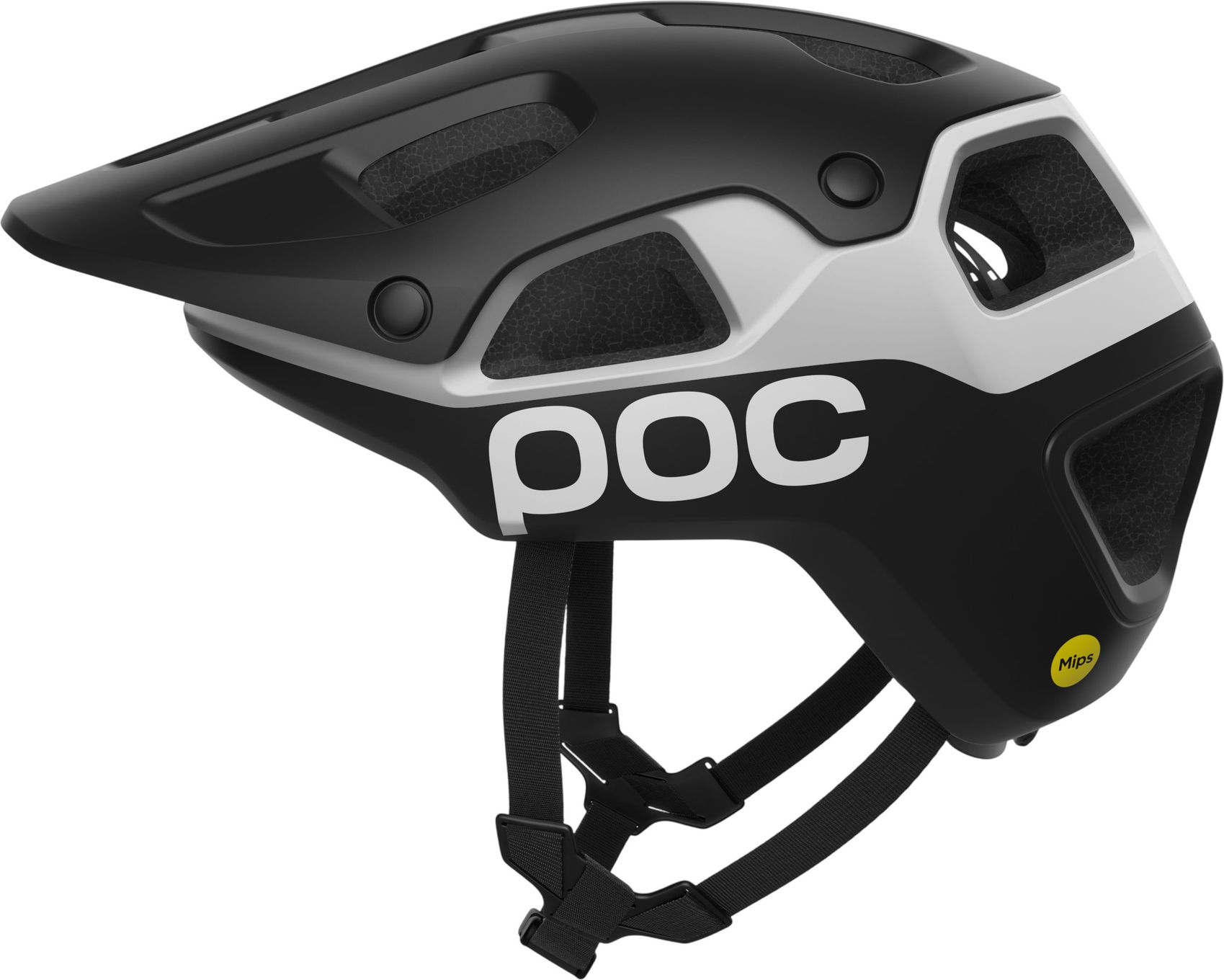 Mountainbike-Helm Poc Cularis Pure Mips Schwarz/Wei