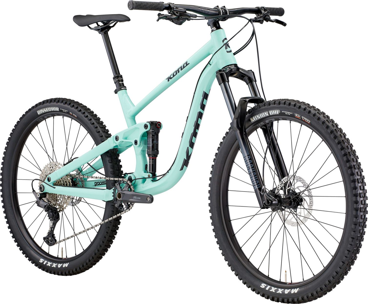 Kona Process 134 Full-Suspension MTB SHimano Deore 11V 27.5'' Green 2022 |  Alltricks.com