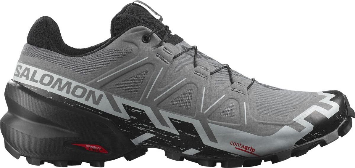Salomon Speedcross 6 Trail Running Shoes Gray Black Mens Size 9.5 Athletic Salomon Men main image 2