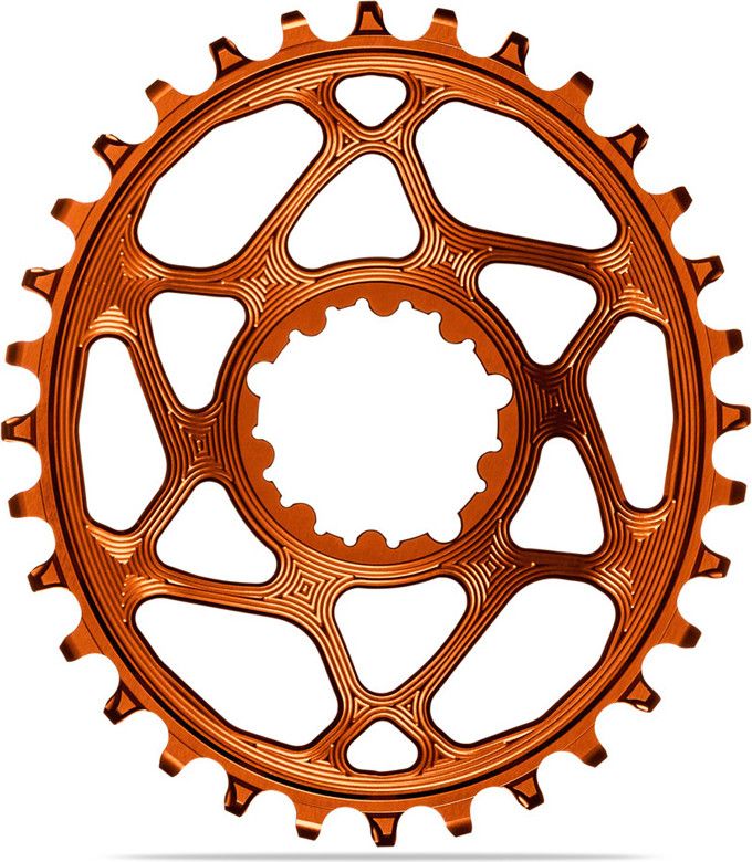 AbsoluteBlack Narrow Wide Oval Chainring Direct Mount Boost Sram 12S Orange Alltricks