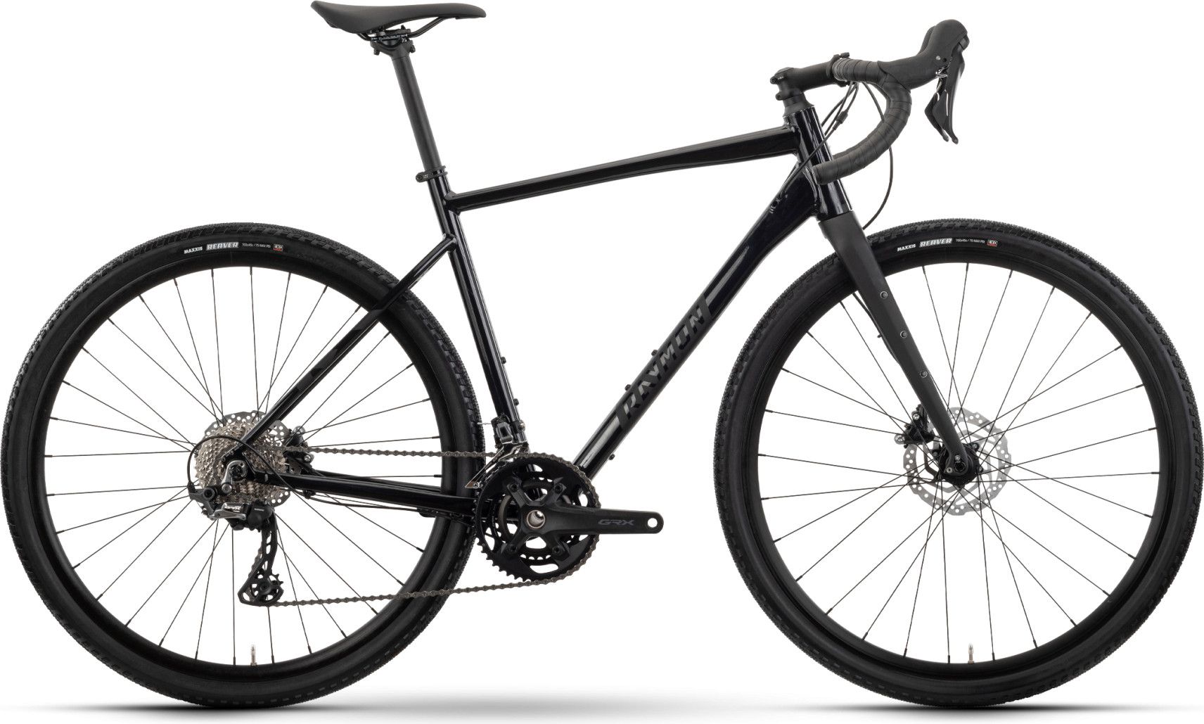 Vélo de Gravel Raymon Territ Pro Shimano GRX 11V 700 mm Noir 2025