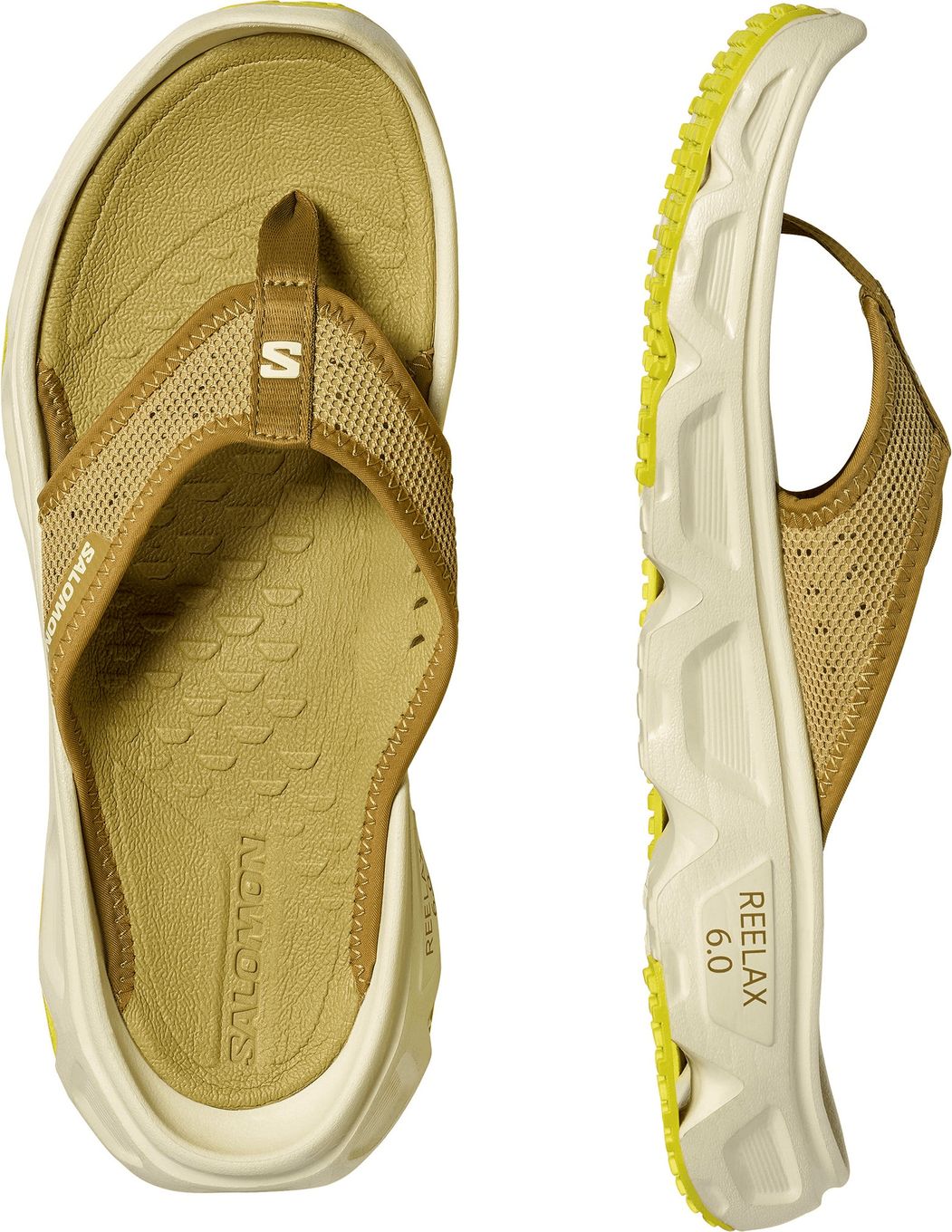 Salomon Reelax Break 6.0 Men's Khaki Recovery Shoes | Alltricks.com