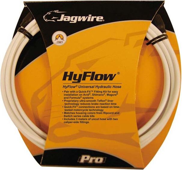 Jagwire Hyflow Universal Hydraulic Hose White Alltricks