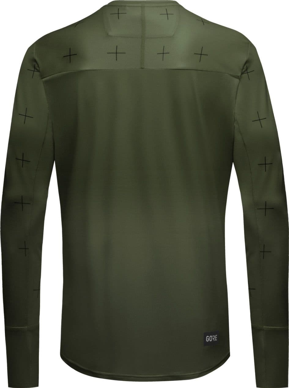 Gore Wear TrailKPR Daily Green Long Sleeve Jersey