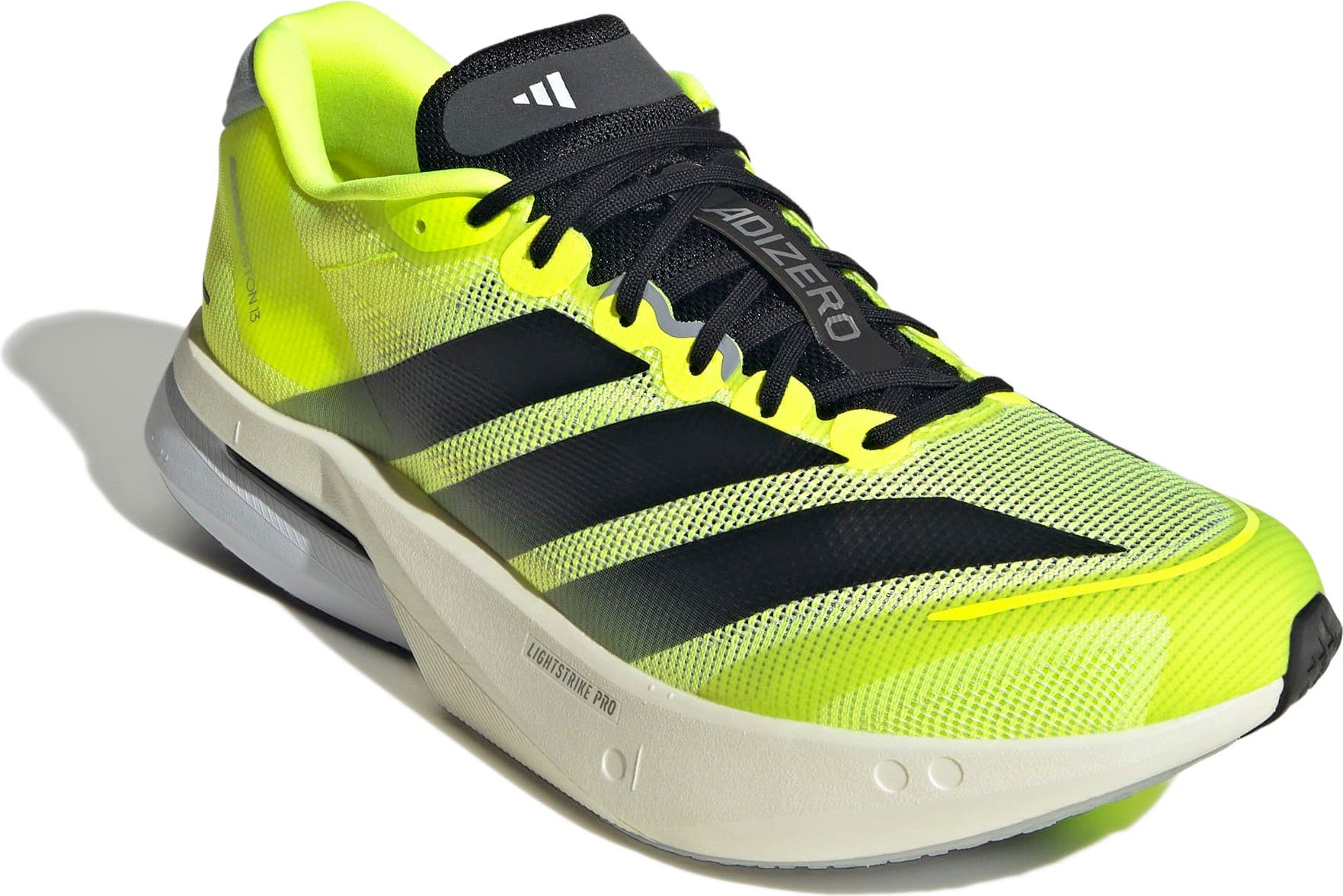 ADIZERO BOSTON 13 M ネオンイエロー/ブラック Adidas Adizero Boston 13 Geel/Zwart Heren Hardloopschoenen