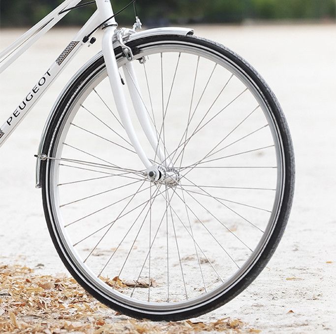 Peugeot LC01 D7 City Bike Shimano Tourney 7S 2018 White