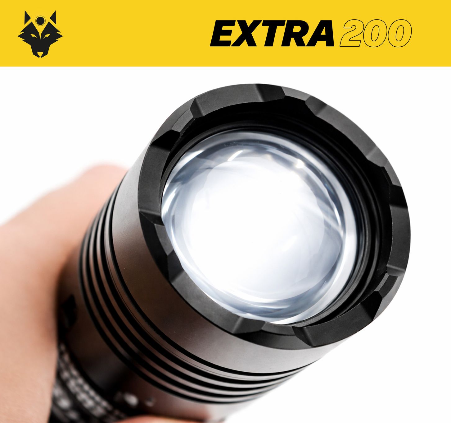 Lampe Torche EXTRALINK 200 Lumens – 10W, 3 Modes (SOS/stroboscope), Focus Réglable, étanche, Pour Urgence, Camping, Panne