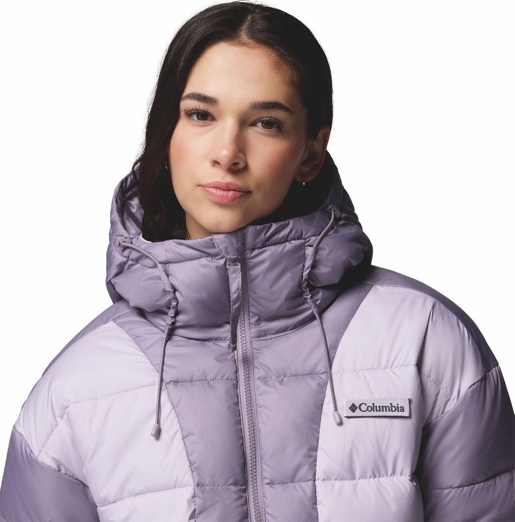 【超希少❗️】極暖columbia ダイヤキルティングジャケット　パープル　L Women's Columbia Pike Lake III Violet Hooded Jacket | Alltricks.com