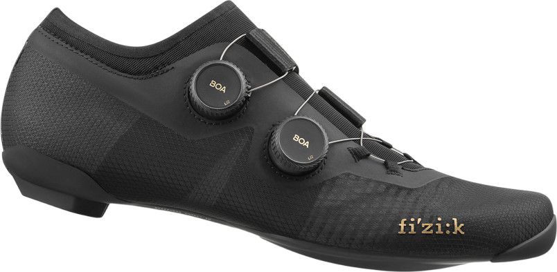 Chaussures Cyclisme Route Fizik - Carbone - Noir - UK 10 - Occasion Italie