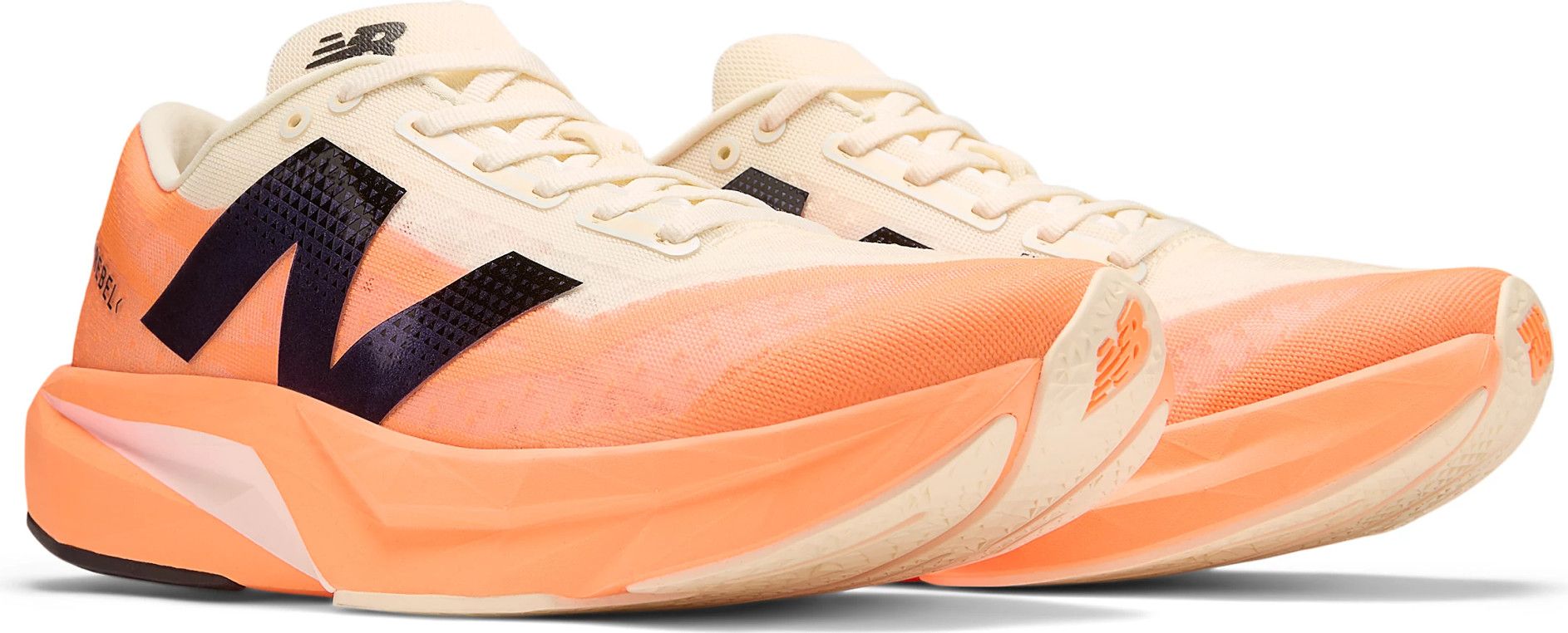 Running Shoes New Balance FuelCell Rebel v4 Orange/White