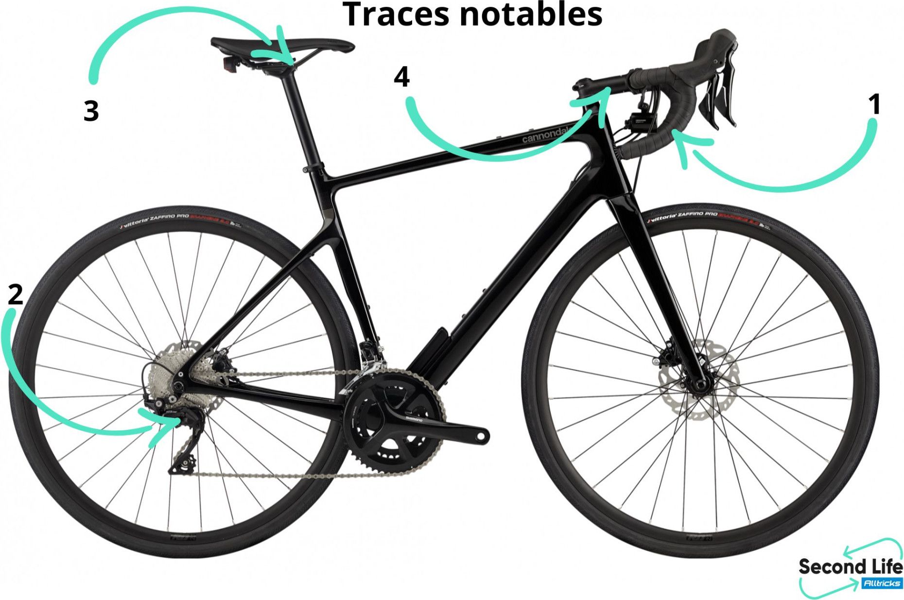 Cannondale Synapse Carbon 3 L Road Bike Shimano 105 11S 700 mm