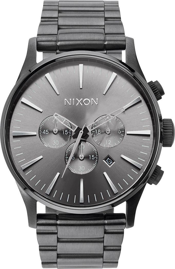 NIXON Sentry Chrono All Gunmetal watch | Alltricks.com