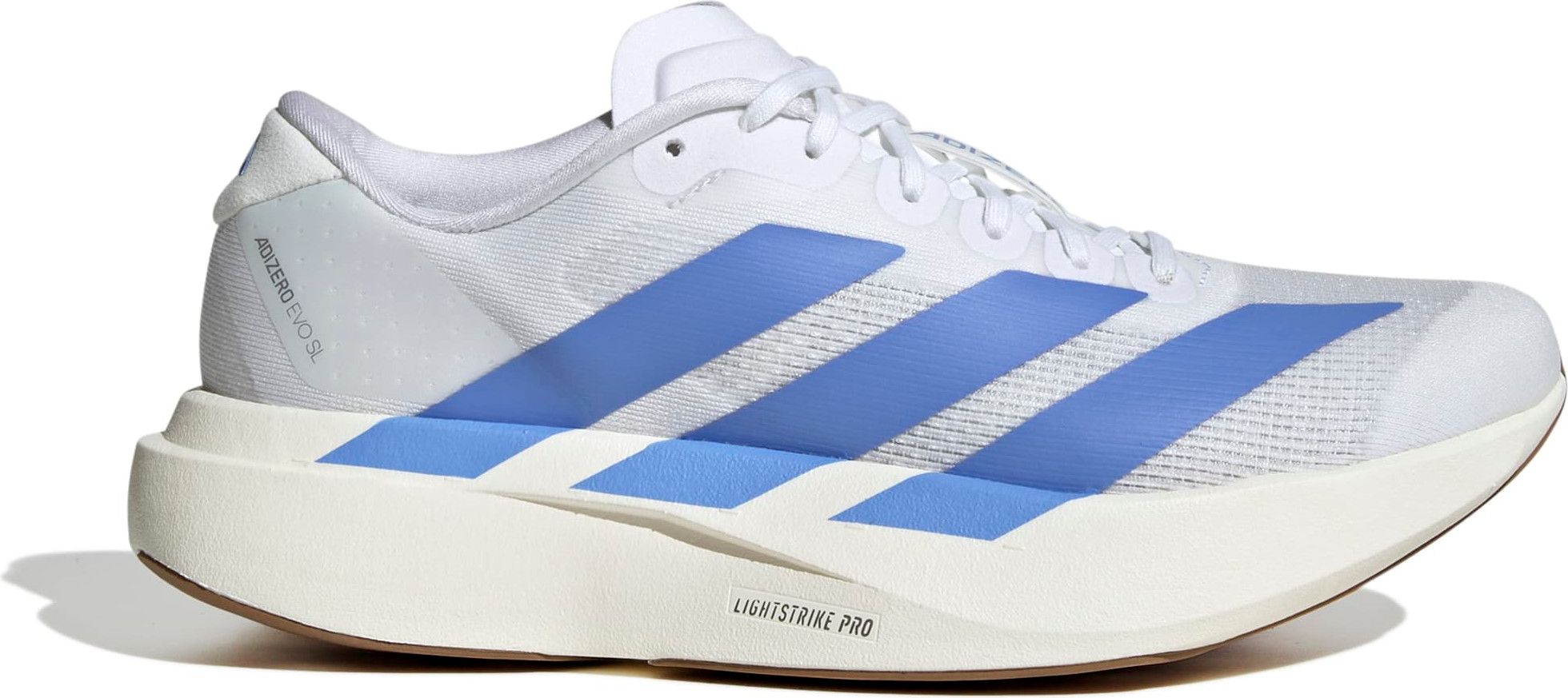 26㎝　adidas adizero Evo SＬ ホワイト／ブルー adidas Adizero Evo SL Women's Running Shoes in White/Blue
