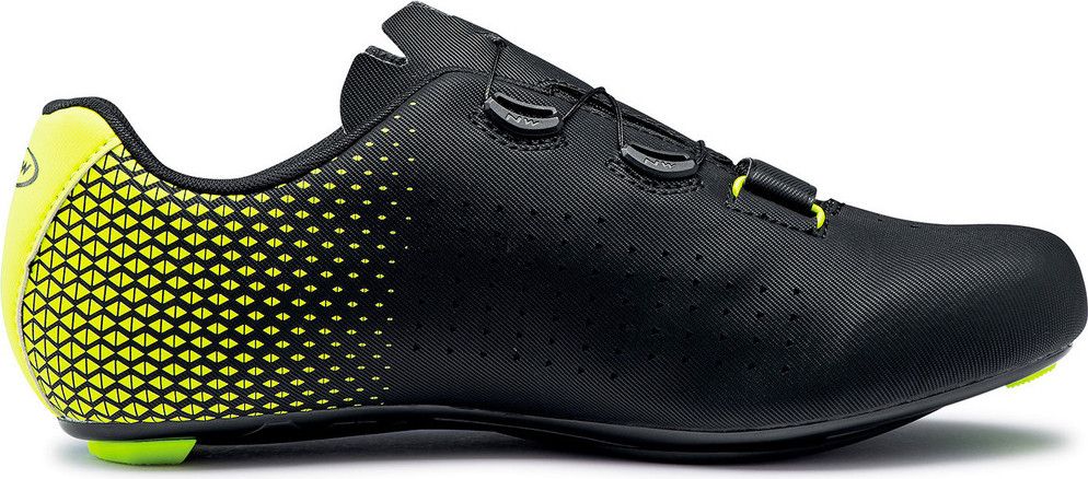 Northwave CORE PLUS 2 Shoes Black / Fluo Yellow | Alltricks.com
