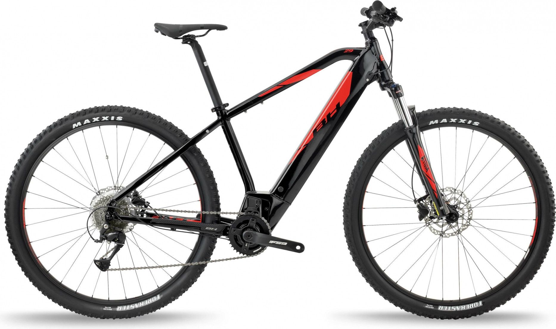 MTB eléctrica dura BH Atom 29 Shimano Alivio 9S 500 Wh 29'' Negro
