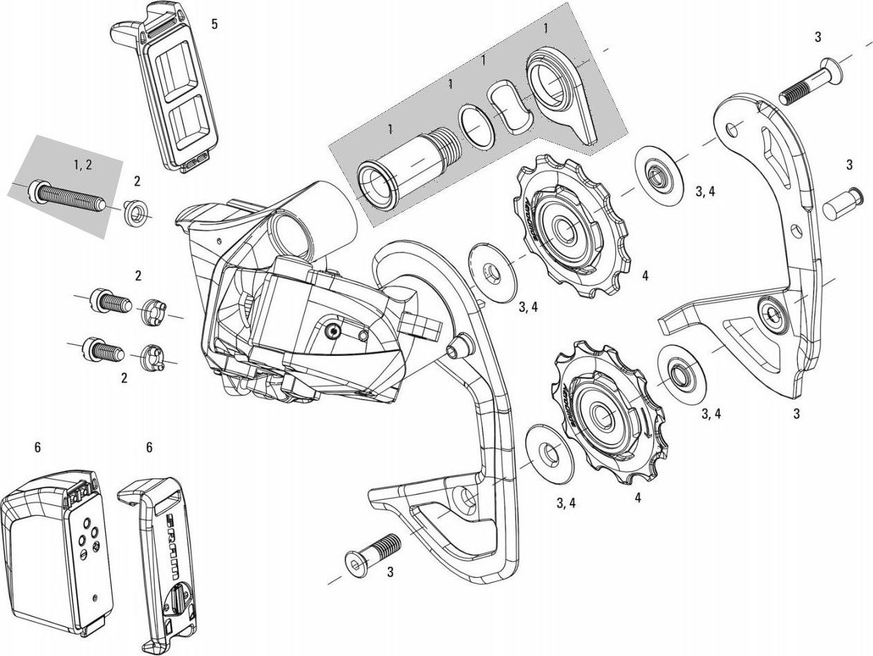 Sram Red eTap Screws Kit Alltricks