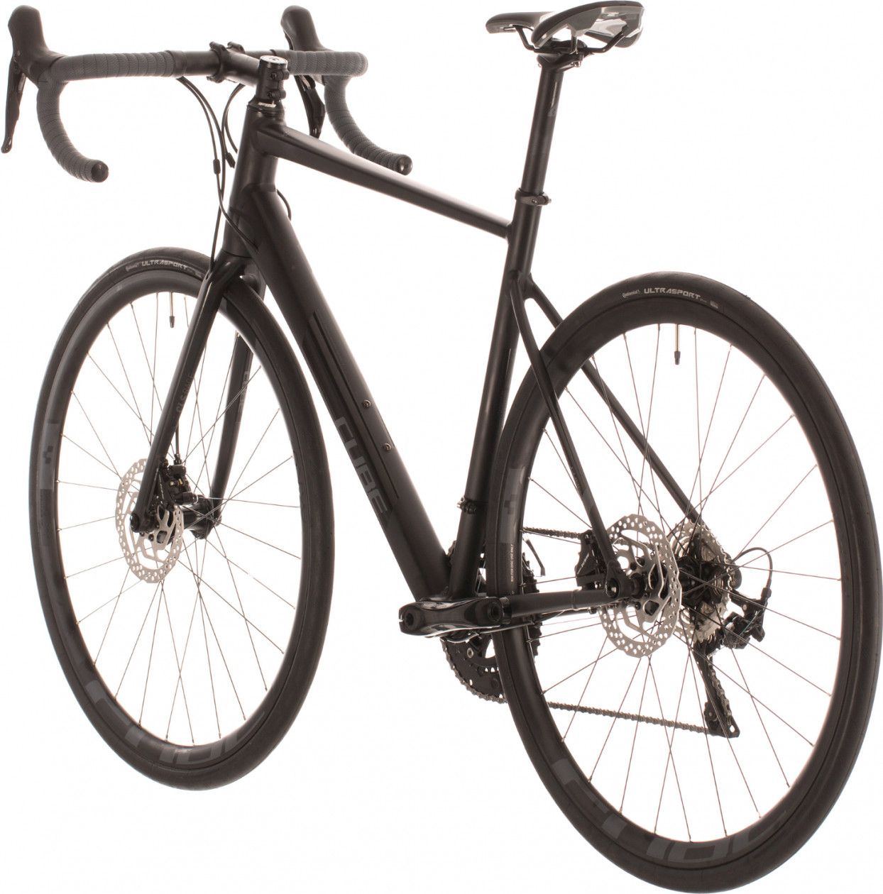 Cube Attain SL High Road Bike Shimano 105 11s Black / Grey 2020