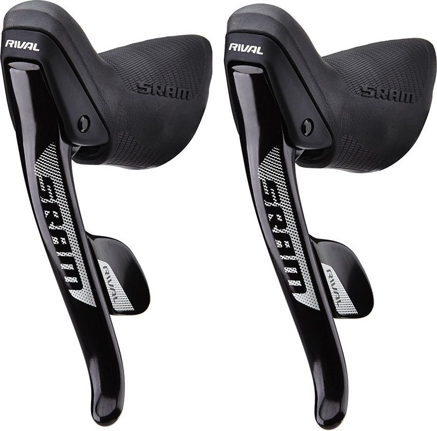 スラム SRAM ライバル RIVAL 22 ダブルタップレバー 2x11S Sram Rival 22 Lever Pair Double Tap YAW 11s | Alltricks.com