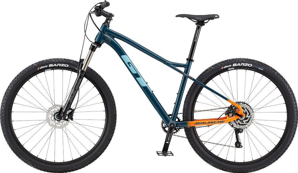 GT Avalanche Elite 27.5 Semi Rigid MTB Shimano SLX 11s Blue Orange 2020 Alltricks