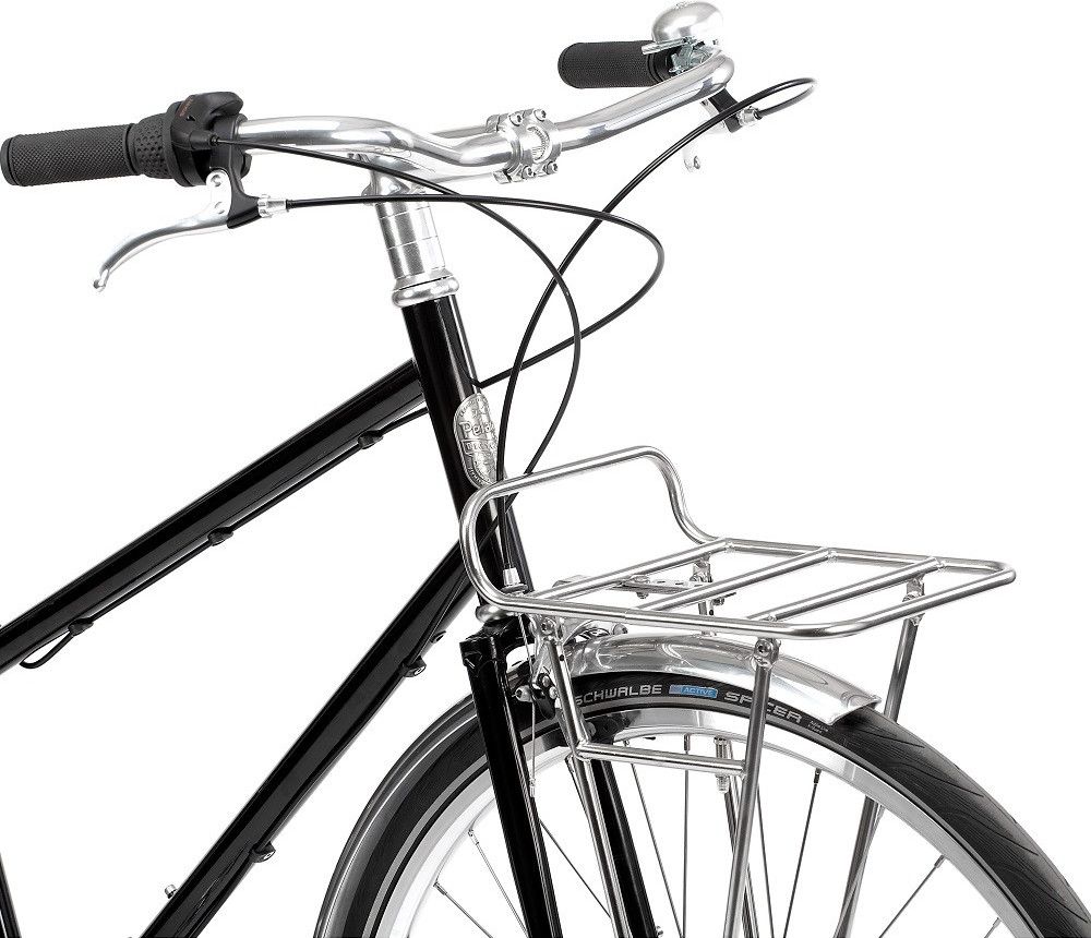 Pelago Commuter Front Rack Aluminium Polished Medium | Alltricks.com