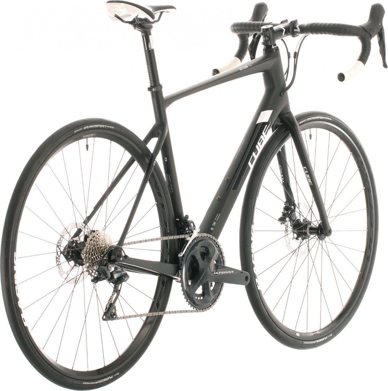 Cube Attain GTC SL High Road Bike Shimano Ultegra 11s Black White 2020 Alltricks