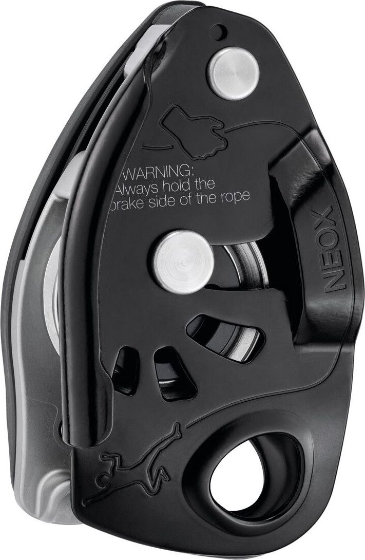 bela Petzl Neox Black belay device | Alltricks.com