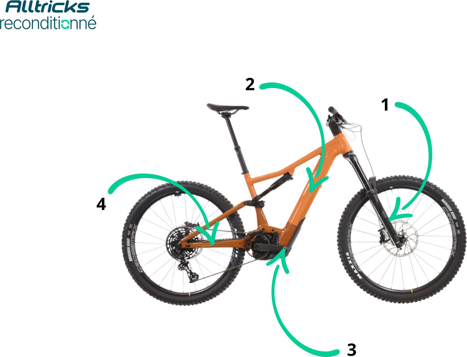 Focus SAM² 6.7 SRAM NX Eagle 12V 625 Wh 29'' Rustorange