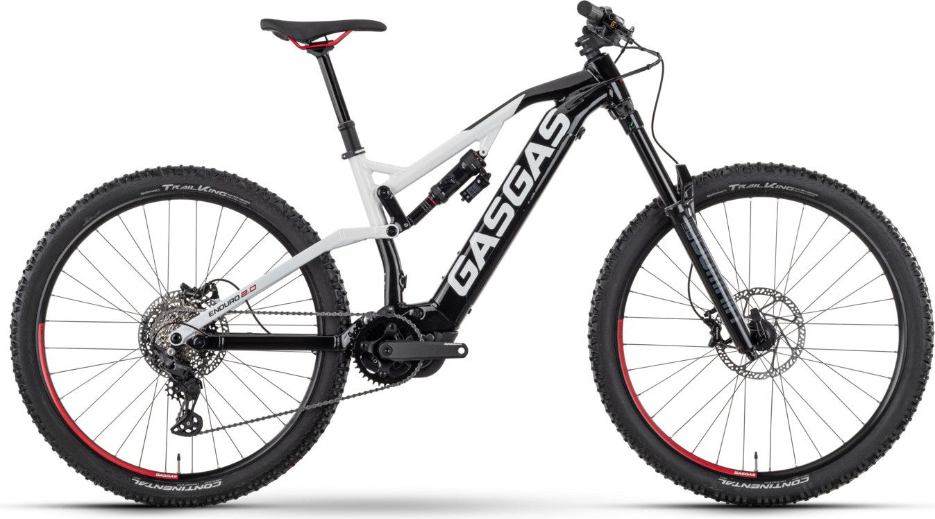 GasGas G Enduro 2.0 Shimano Deore 10V 720 Wh 29 Black White All Suspension Electric Mountain Bike Alltricks