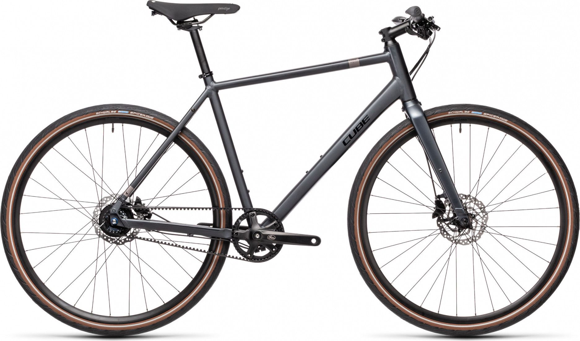 Cube Hyde Race Fitness City Bike Shimano Alfine 8S Belt 700 mm