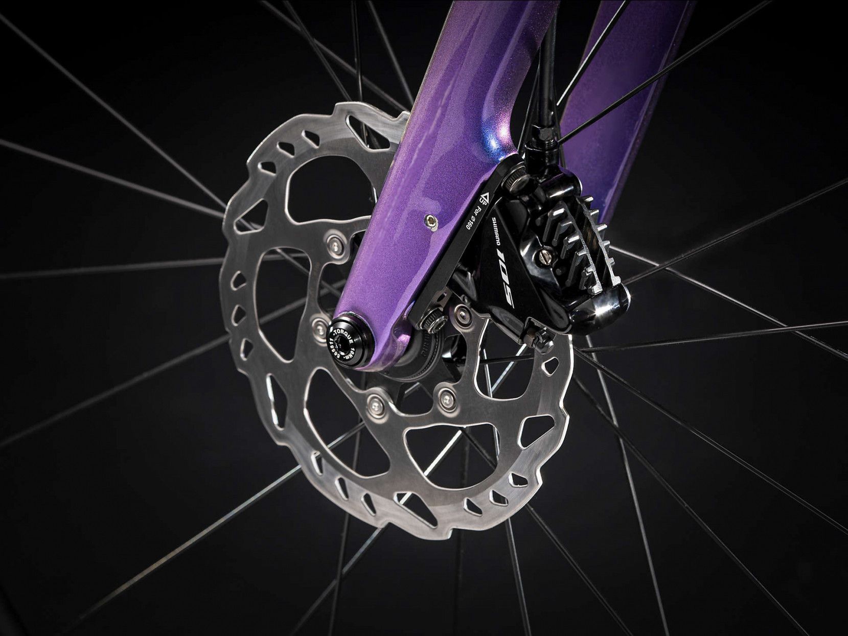 Road 2020 Trek Domane SL 5 Disc Shimano 105 11V Purple Flip