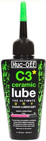 Lubrifiant pour Chaîne de Vélo Muc-Off - Formule Sèche - 120ml