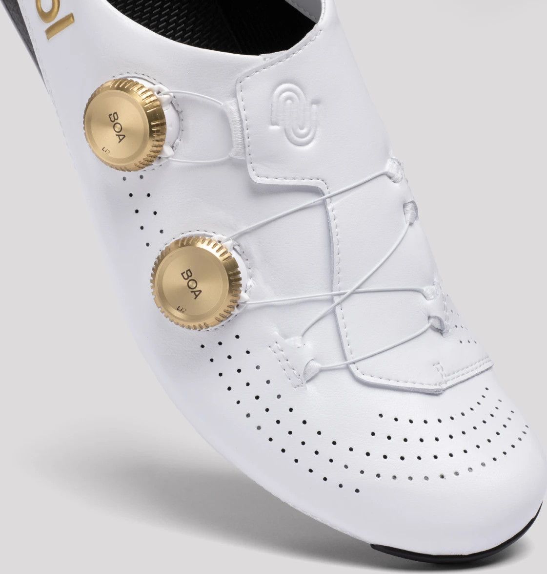Nimbl Ultimate Glide Road Shoes White/Gold | Alltricks.com