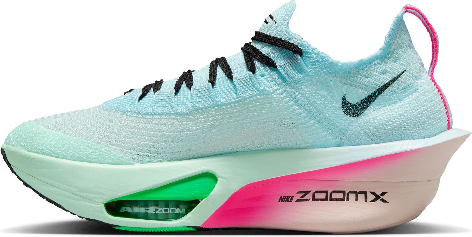 Nike Women\'s White Teal Blue Pink ZoomX Running Shoes Amazon.com | Nike Invincible 3 Women main image 4