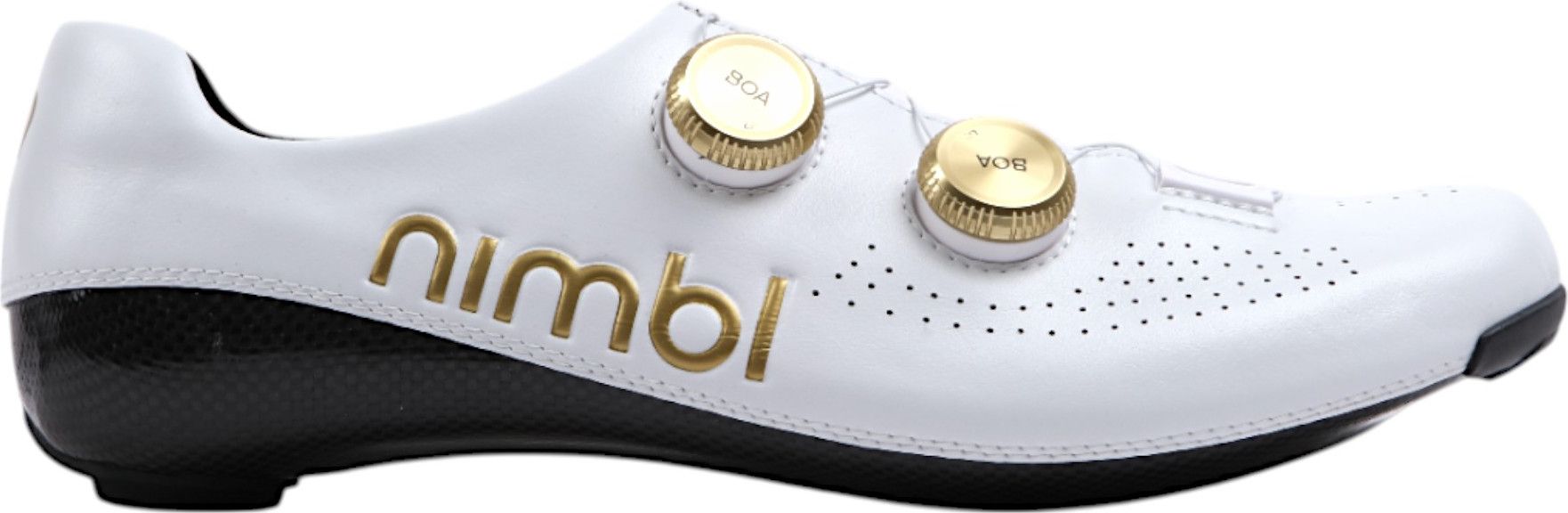 Nimbl Ultimate Road Shoes White/Gold | Alltricks.com