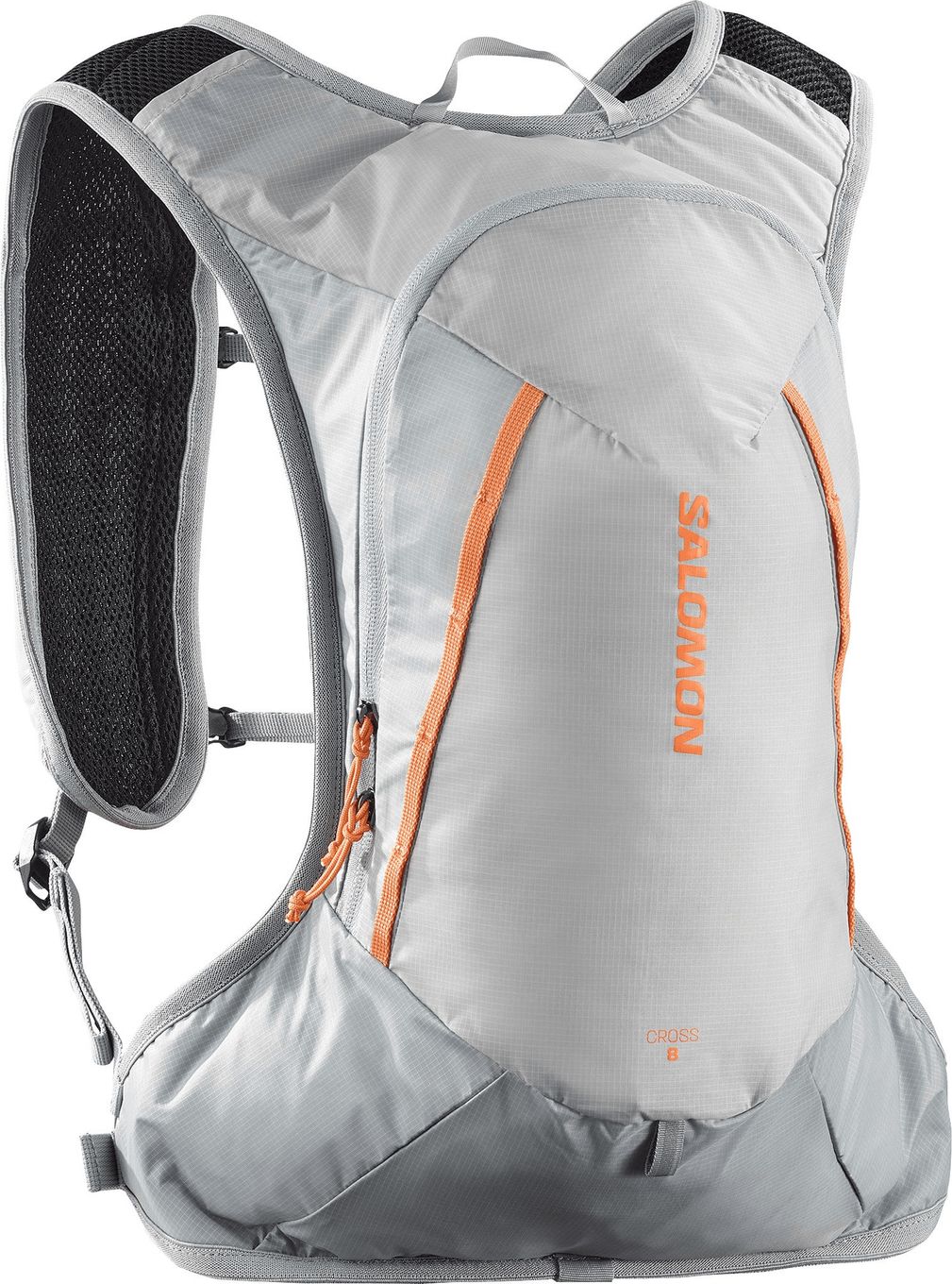 Salomon Cross 8 Backpack Gray/Orange | Alltricks.com
