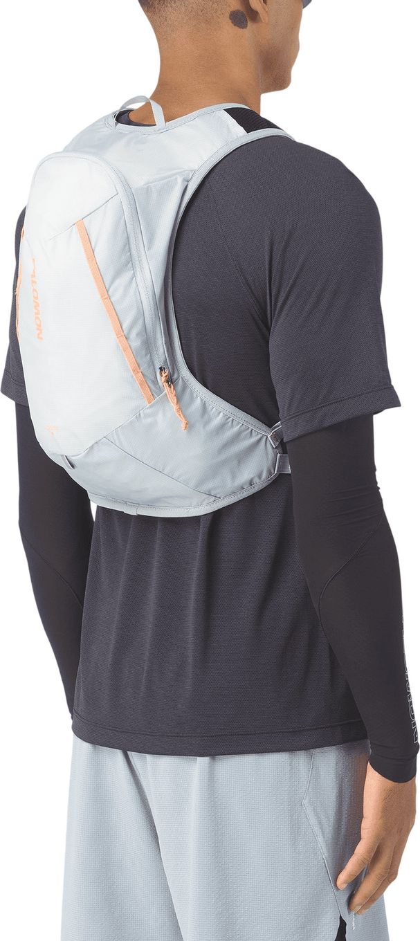 Salomon Cross 8 Backpack Gray/Orange | Alltricks.com