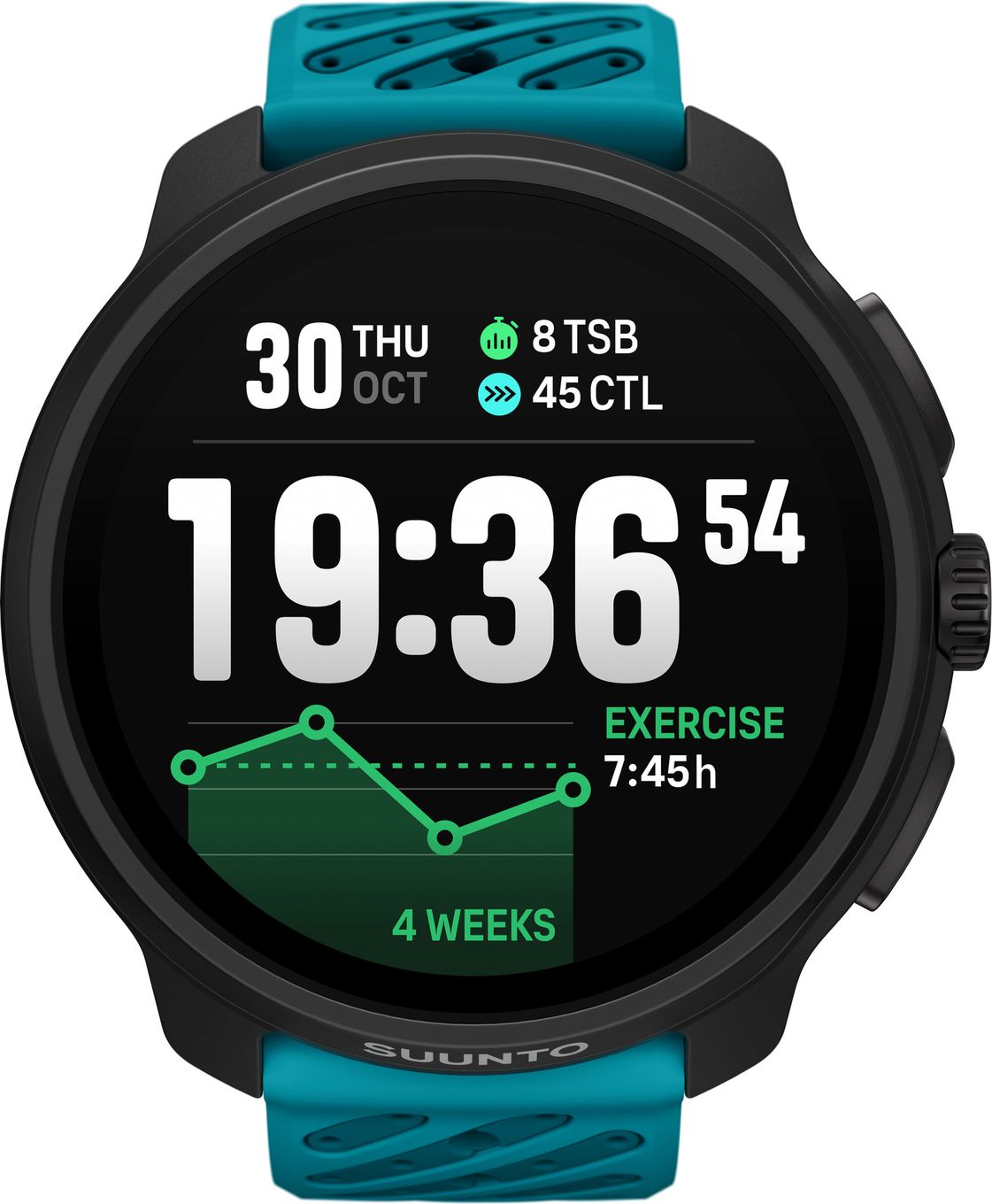 Suunto Race GPS Watch Wave Blue