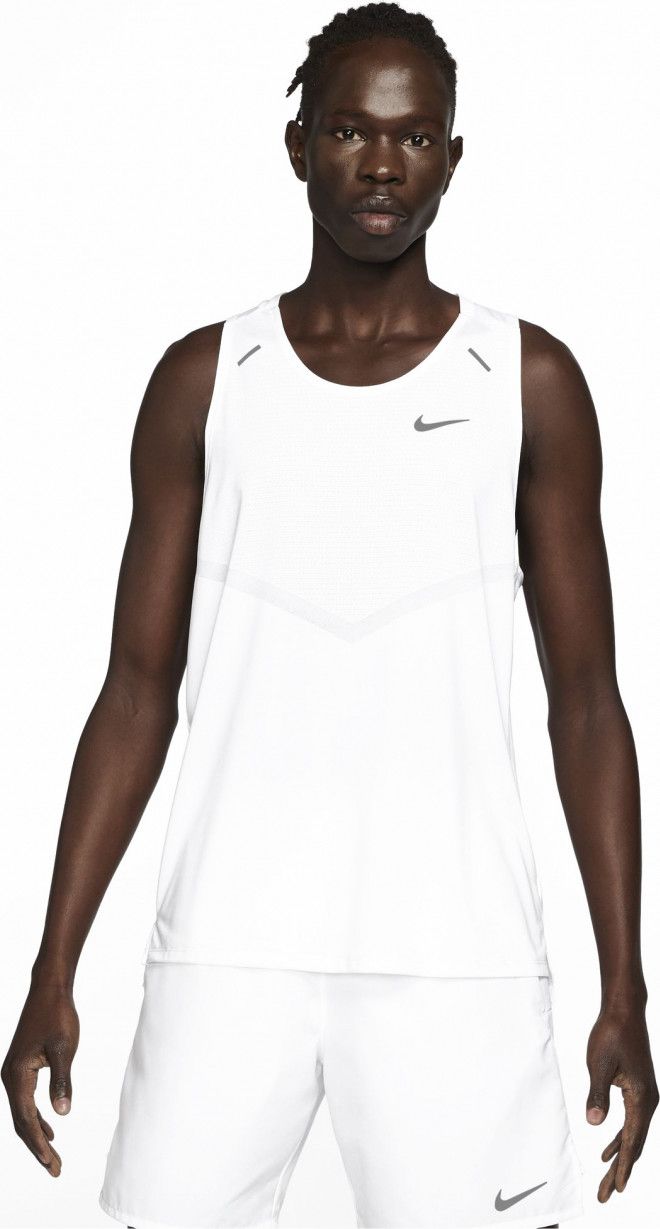Nike Dri Fit Rise 365 Tank Top White Alltricks