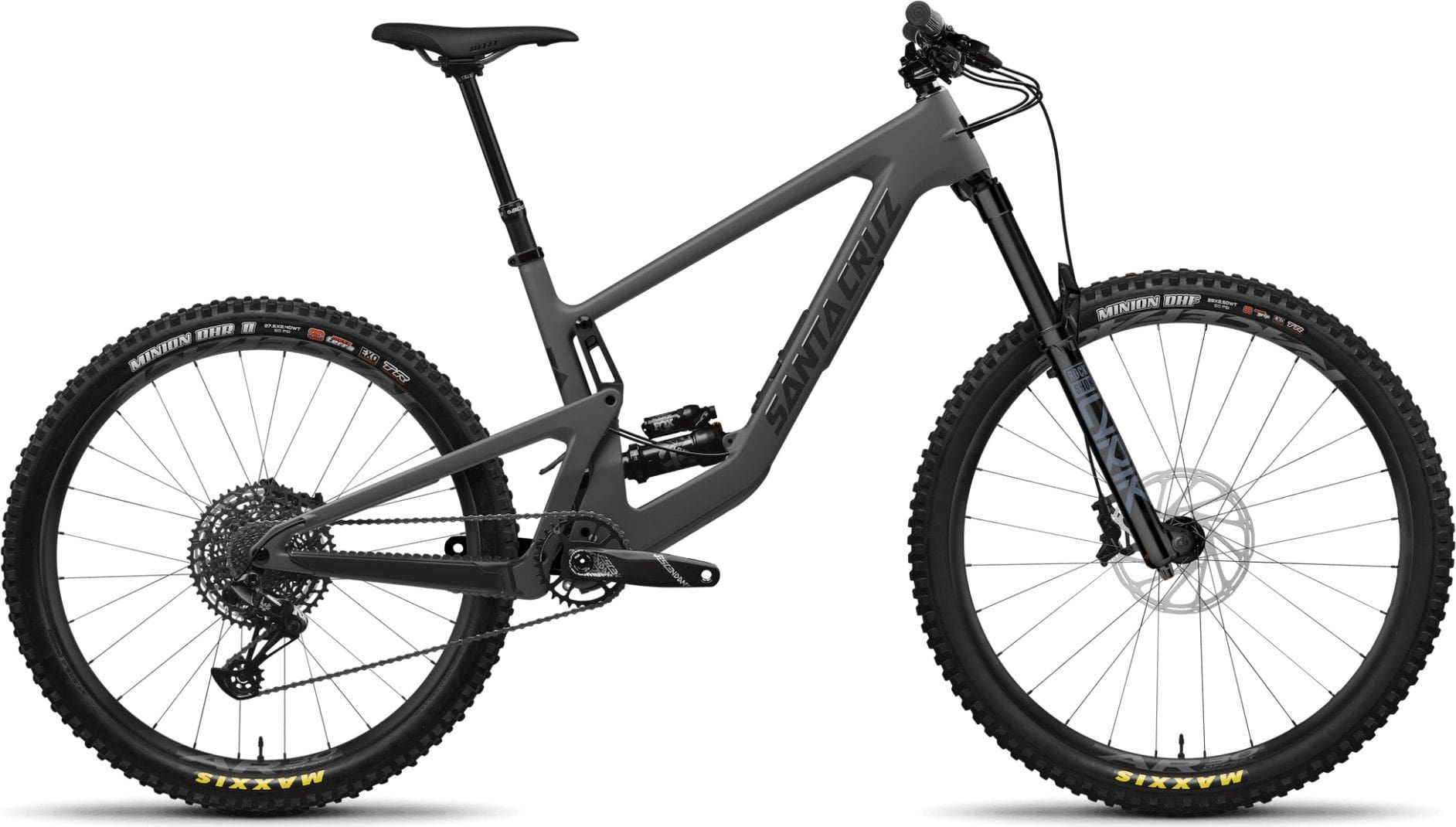 Santa Cruz Bronson Carbone C All Suspension MTB Sram NX Eagle 12V 29 27.5 MX Matte Black Alltricks