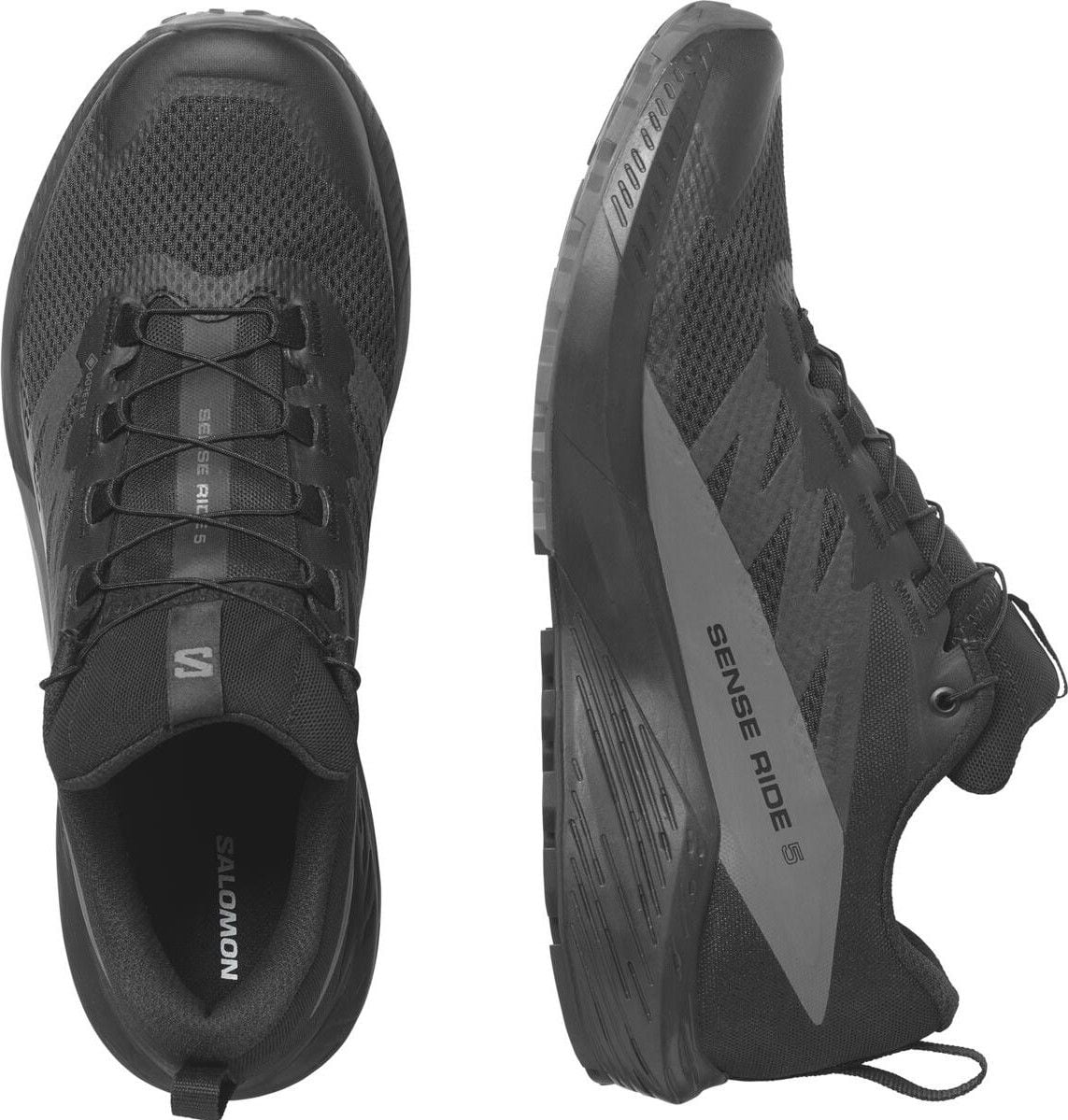 Salomon Sense Ride 5 GTX Trail Shoes Black