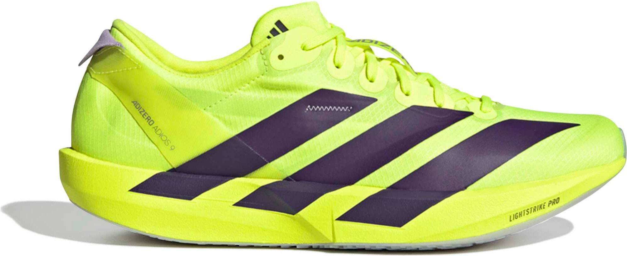 adidas Adizero Adios 9 Yellow/Purple Men's Running Shoes