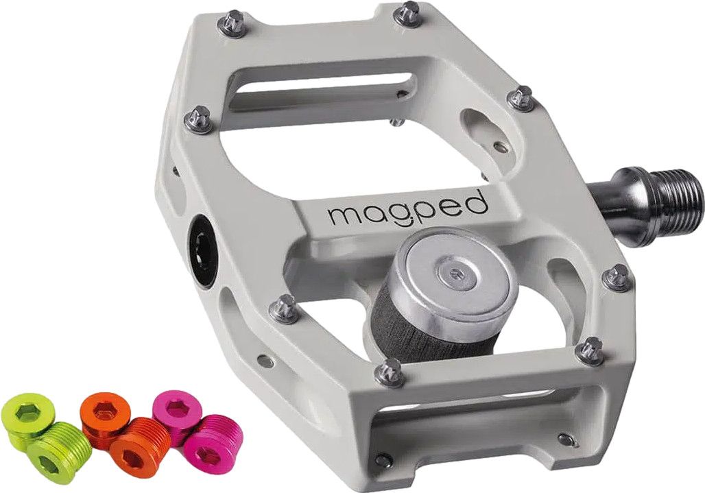 Pair of Magped Ultra2 Magnetic Pedals (150N Magnet) Gray | Alltricks.com