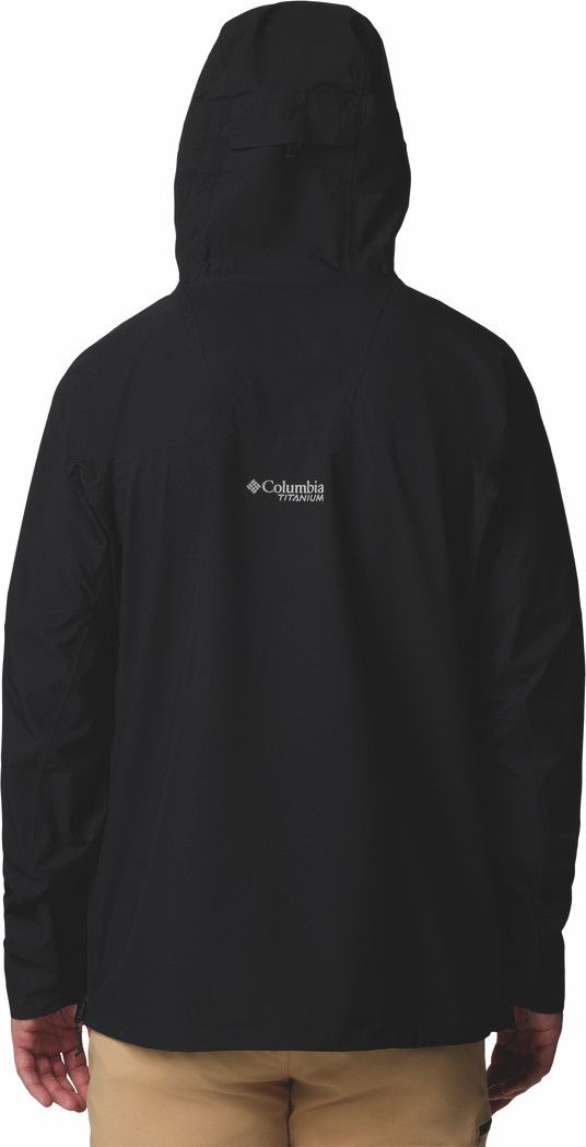 Veste De Randonnée Columbia Titanium Northwest Exporter - Imperméable, Ventilée - Noir - Taille XXL Homme