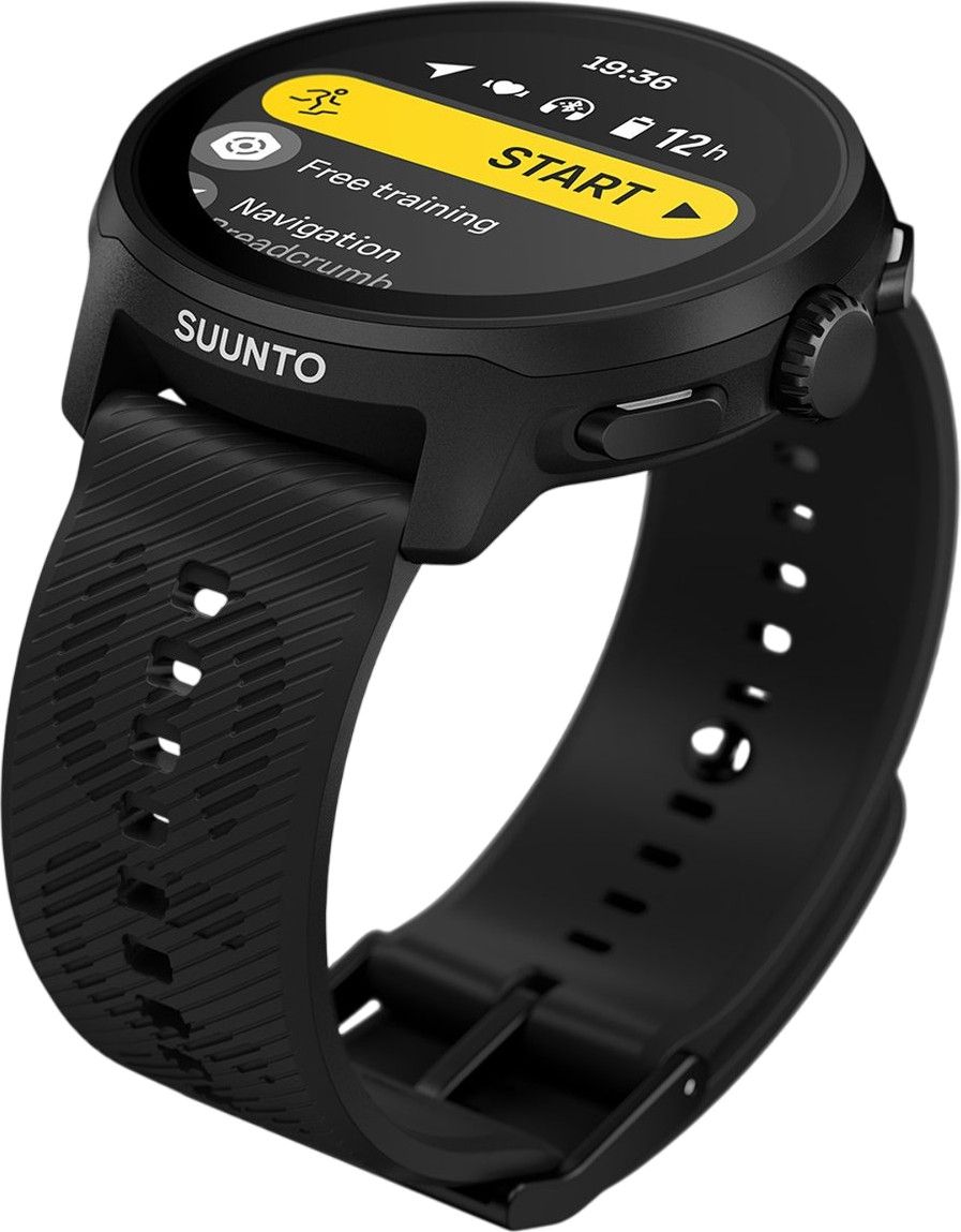Suunto GPS Watch Run Silicone Strap All Black | Alltricks.com