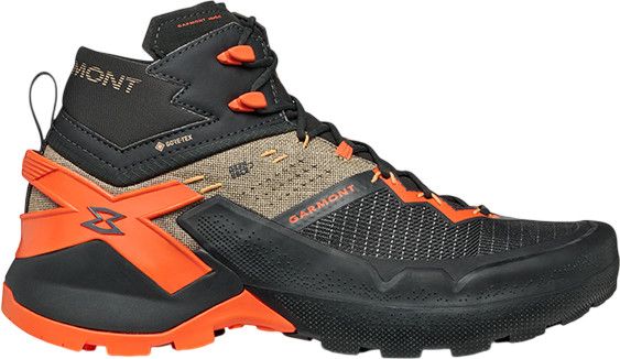 Garmont 9.81 Onyx Mid Gore-Tex Men's Approach Shoes - Black/Orange