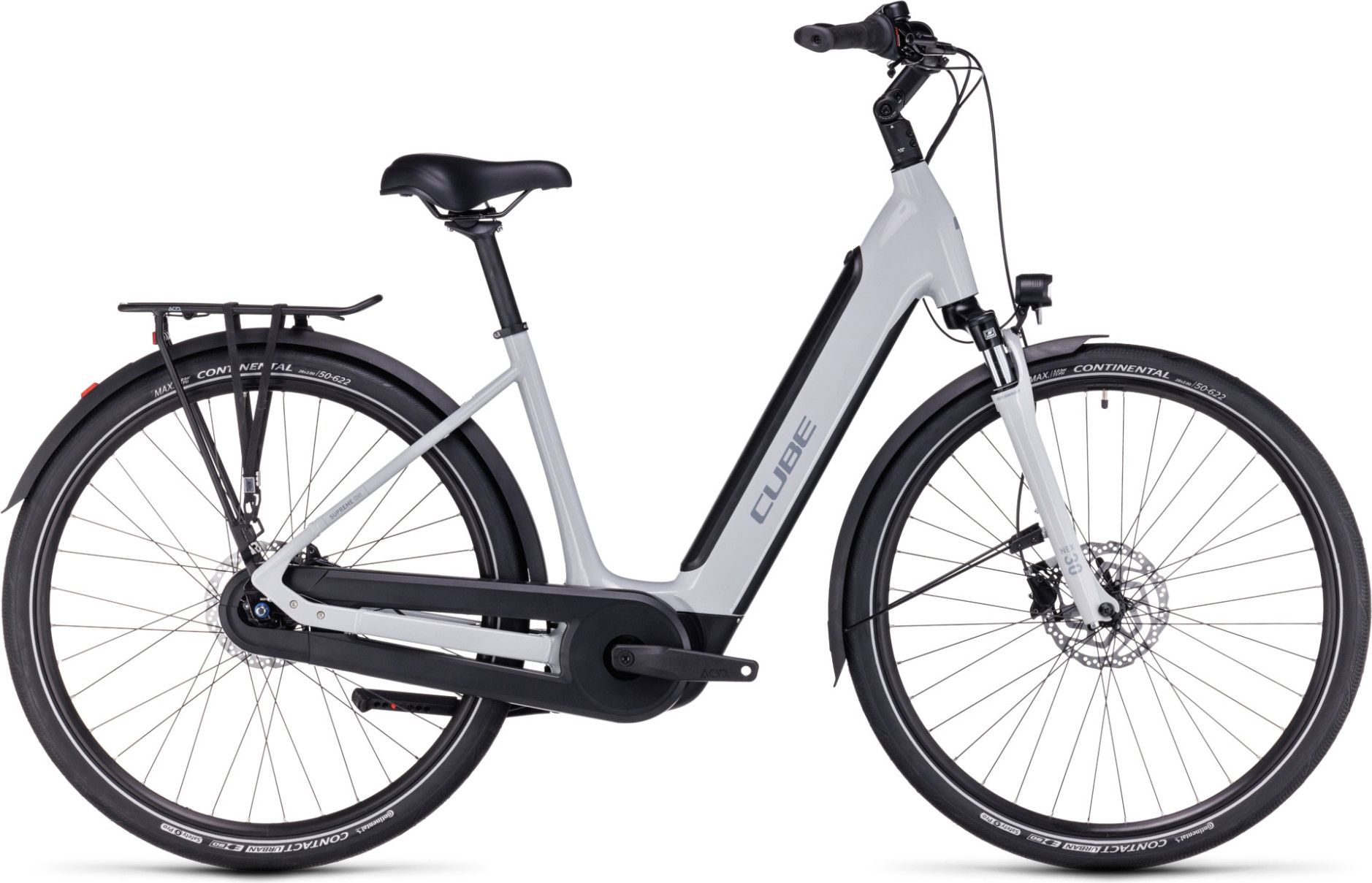 Cube Supreme Hybrid One 500 Easy Entry Electric City Bike Shimano