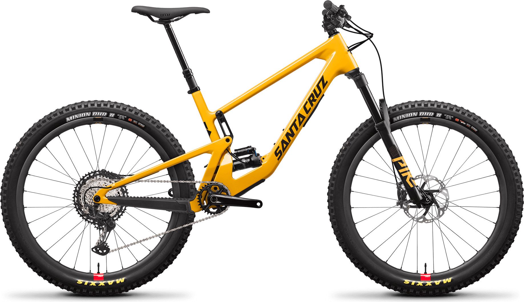 SANTA CRUZ 5010 Mサイズ　27.5インチ Santa Cruz 5010 C Shimano XT 12V 27.5'' Golden Yellow / Black 2022