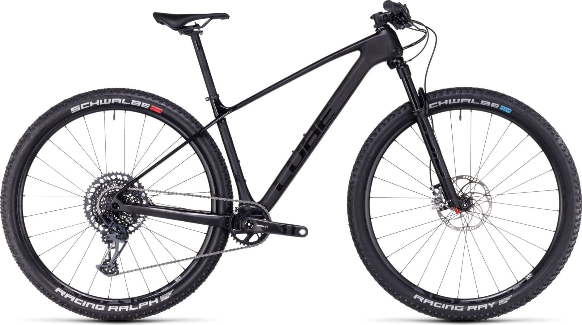 Cube Elite C 62 One Hardtail MTB Sram GX Eagle 12S 29 Carbon Grey Black 2023